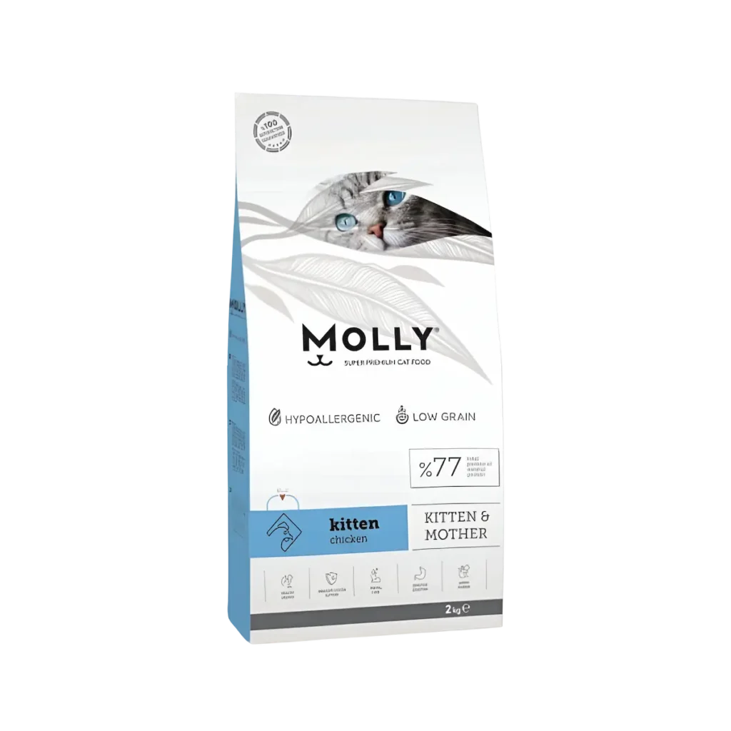 Molly Cat 2kg Cat & Kitten Cat Food