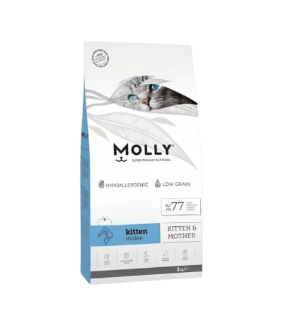 Molly Cat 2kg Cat & Kitten Cat Food