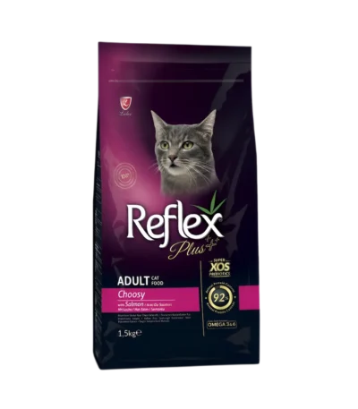 Reflex Plus 1.5kg Choosy Salmon Dry Cat Food