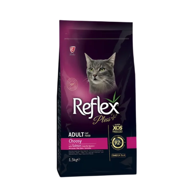 Reflex Plus 1.5kg Choosy Salmon Dry Cat Food