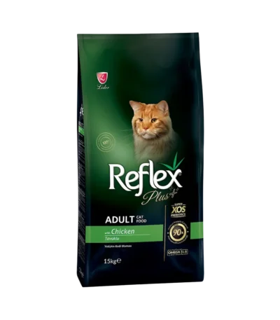 Reflex Plus 15kg Adult Chicken Dry Cat Food