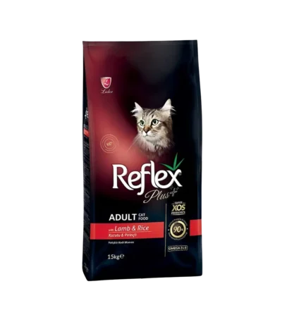 Reflex Plus 15kg Lamb & Rice Dry Cat Food