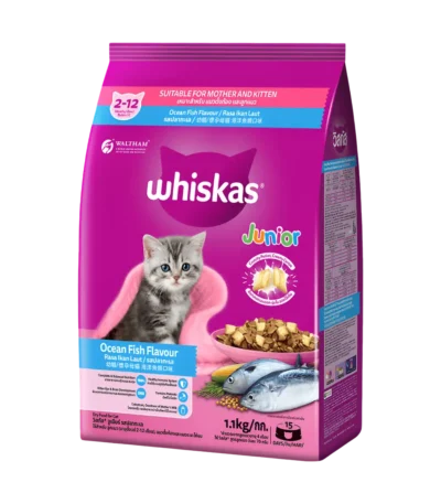 Whiskas Junior Tuna & Salmon Dry Cat Food 2.7kg