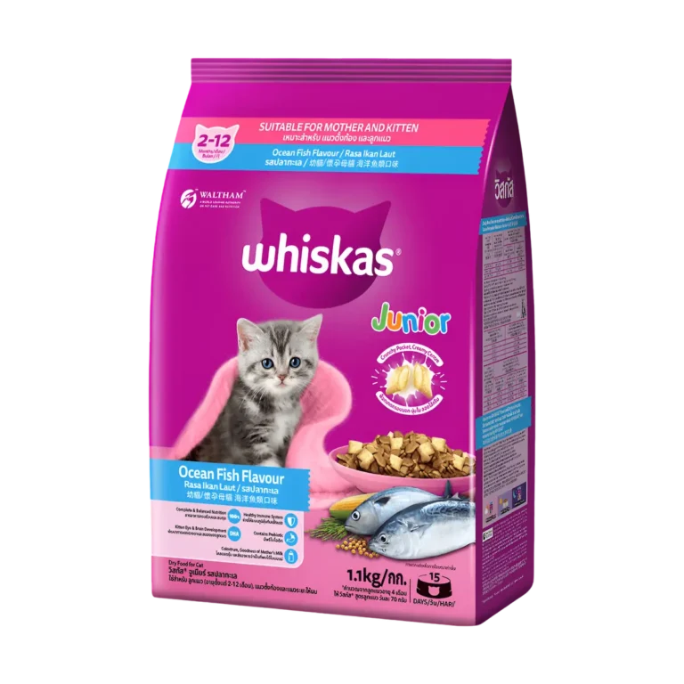 Whiskas Junior Tuna & Salmon Dry Cat Food 2.7kg
